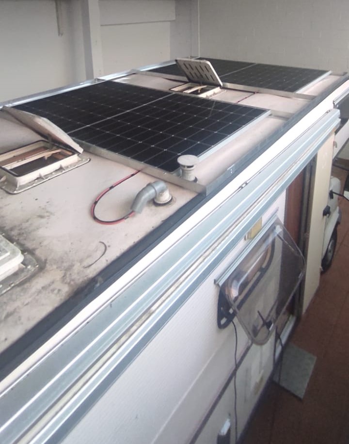 camper fotovoltaico